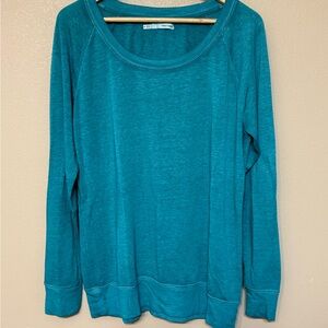Maurices Turquoise Green Sweatshirt